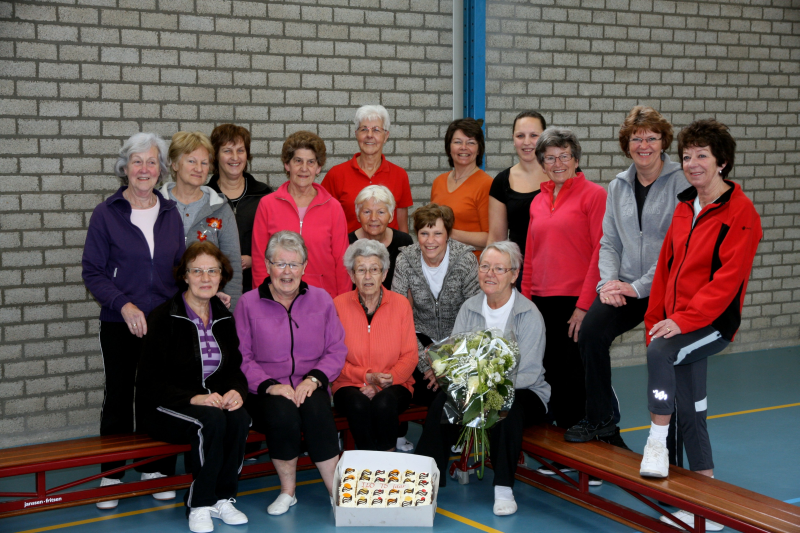 Conditietraininggroep in het zonnetje 1