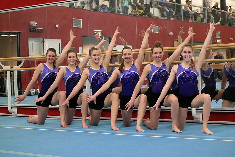 De Junior en Senior turnsters van ILO